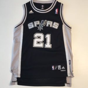 Tim Duncan San Antonio Spurs Youth Medium Jersey